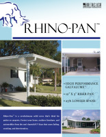 Patio Cover - Rhino Pan